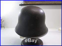 Wwii German Steel Helmet Model 1942 With Original Liner Great Condition #l261