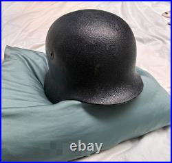 Wwii Ww2 German M-35 Helmet