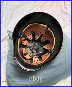 Wwii Ww2 German M-35 Helmet